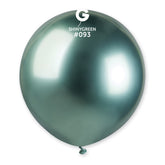 Globo 19" GB150 Verde Brillante "Latex Shiny Green #093" 25uds